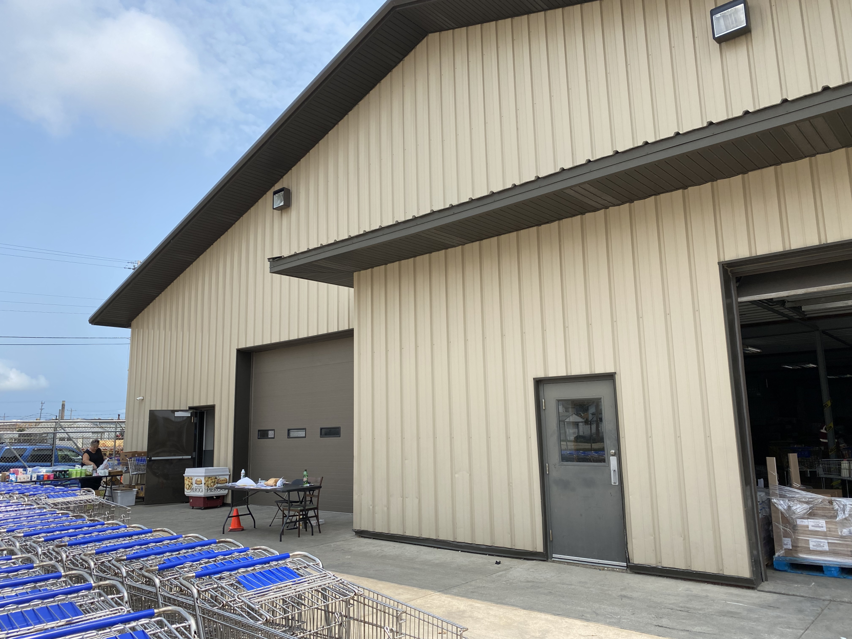 Kingdom Manna Food Pantry warehouse